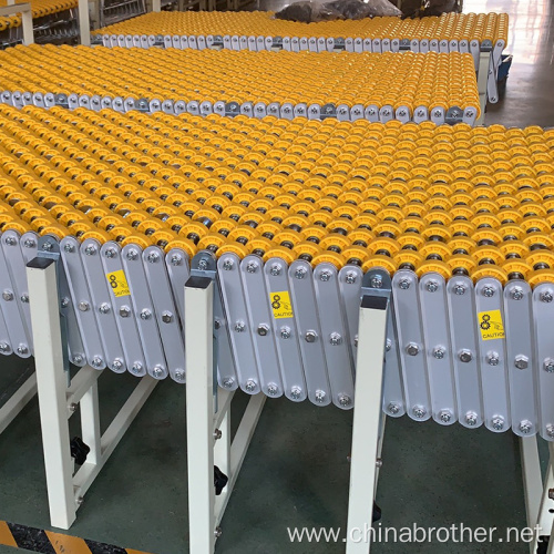 wheel conveyor telescopic roller conveyor for carton